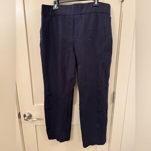 SPANX Navy Straight Leg Pants